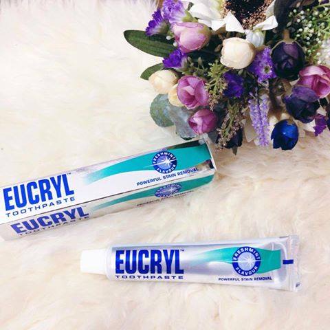 Kem tẩy trắng răng Eucryl tẩy trắng bật tông chỉ sau 4 lần sử dụng