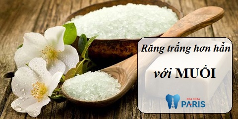 Mẹo vặt làm trắng răng nhanh chóng và hiệu quả từ muối