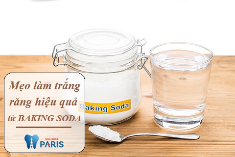 Sử dụng Baking soda - mẹo làm trắng răng tại nhà hữu hiệu