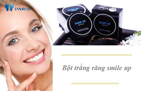 Bột trắng răng smile up