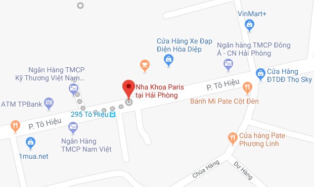 Địa chỉ Nha khoa Paris Hải Phòng. 