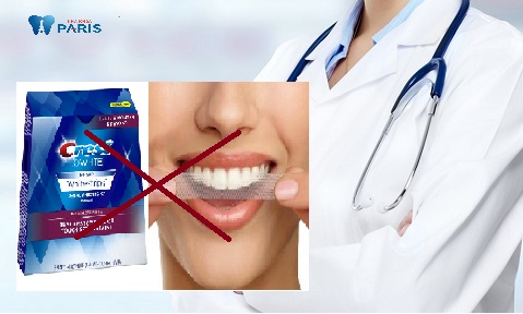 Dùng miếng dán trắng răng để tẩy trắng không được các chuyên gia khuyến khích sử dụng  