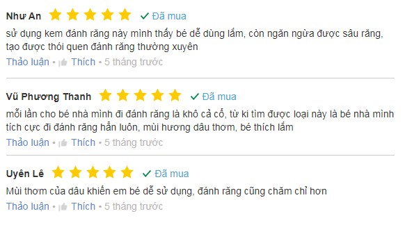 Review kem đánh răng Kodomo